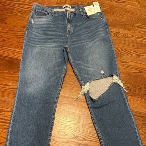 NWT Abercrombie and Fitch 90’s Straight Ultra High Rise Jeans (Size 20S)